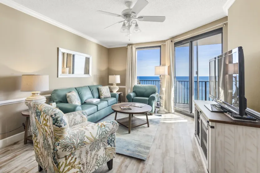 Great Rates! 2BR/2BA sleeps 8*12th Floor* Amazing breath taking views - Image 1