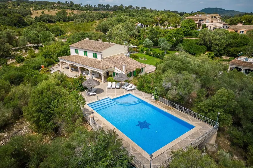 Finca Son Perxa Majorque piscine et barbecue - Image 1