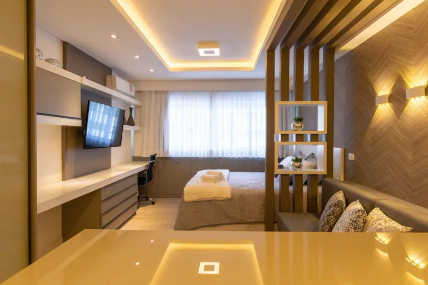 ❤️⭐ Luxurious apartment in Batel, across from the shopping center. Curitiba - Swimming pool, sauna, and fitness center ✅ - Image 1