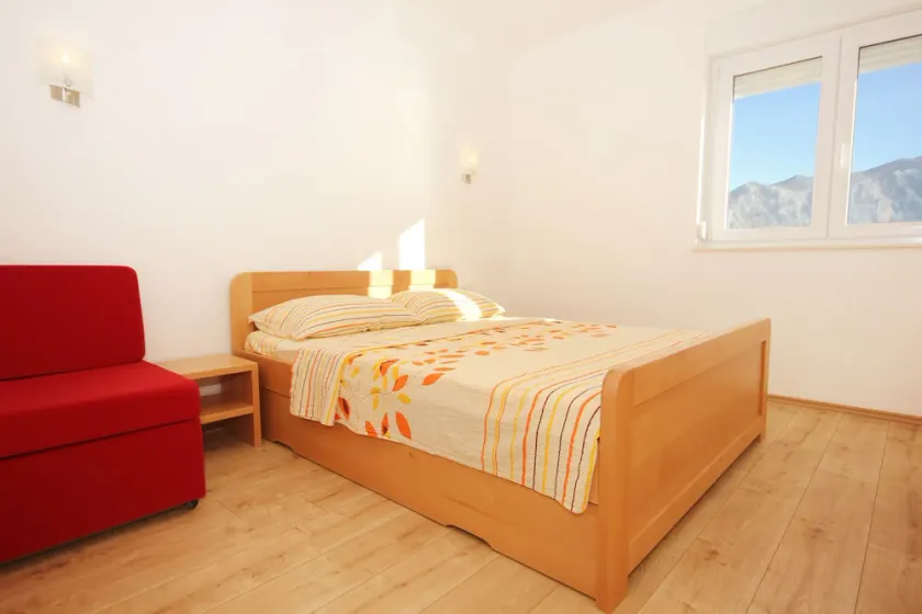 One bedroom apartment with balcony and sea view Duće, Omiš (A-9437-g) - Image 1