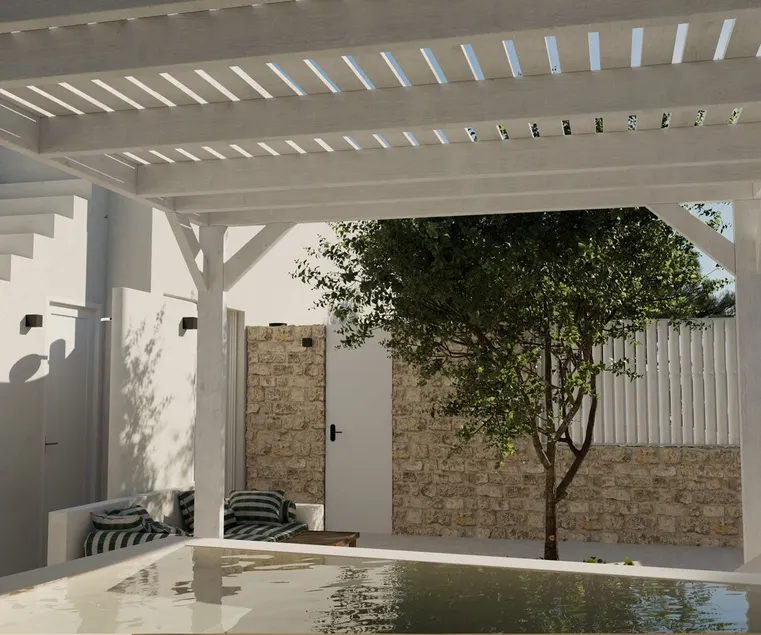Theros Luxury apartments - 5 minutes from the beach. Hot tub and BBQ facilities. - Image 1