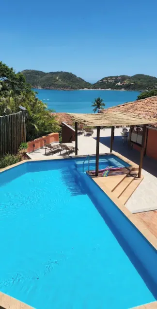 30 meters from Ferradura beach, swimming pool, barbecue, sauna and sea view. - Image 1