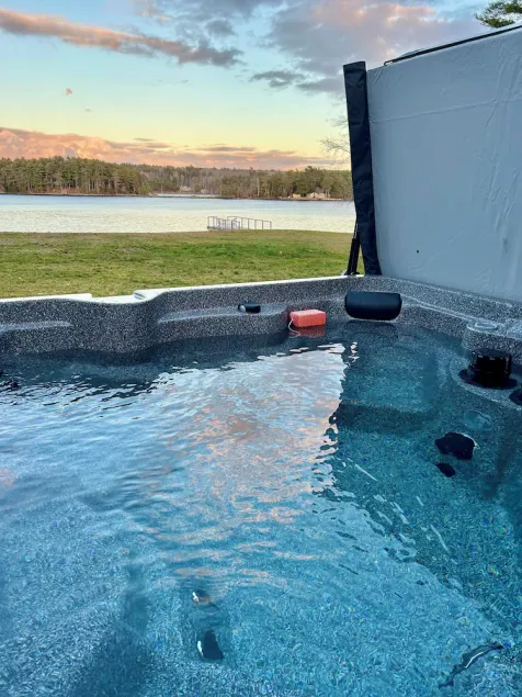 Hot Tub & Sauna, Sleeps 8 – Private Waterfront! - Image 1