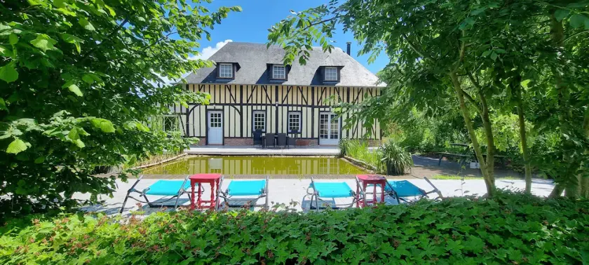 Gîte de la Colombière : Location Saisonnière Pour 6 Personnes au Calme à Lieurey - Image 1
