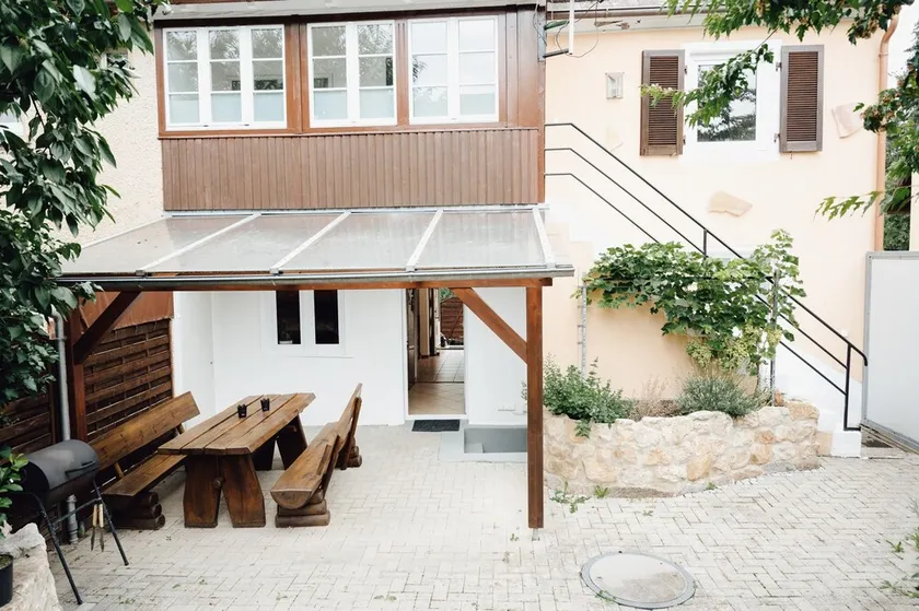 Casa de vacaciones 'Idylische Ferienunterkunft' con terraza privada, jardín privado y Wi-Fi - Image 1
