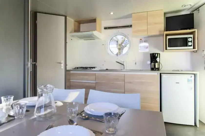 Camping Paradis le Vallespir*** - Mobile home Pimevere 3 rooms 4 adults + 1 child - Image 1