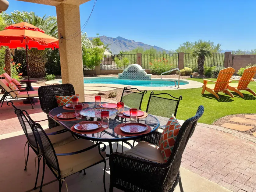 Privé et serein - Resort vivant à Tucson avec vue imprenable sur la montagne. - Image 1
