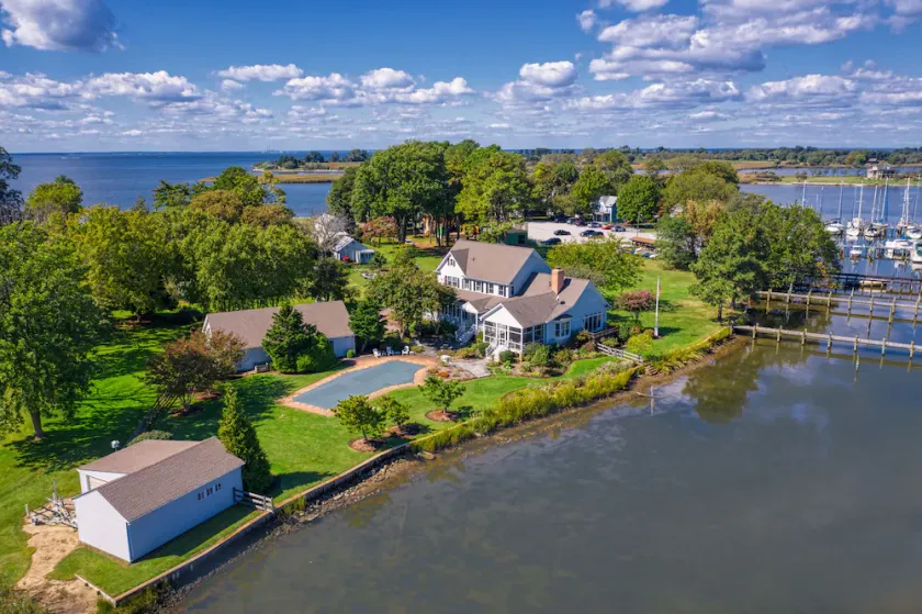 Stunning Waterfront Home, long pier, pool, featured in Conde Nast Traveler - Image 1