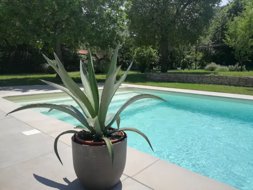 Gîte Le Patio 43m2, spa, swimmingpool, privat have 15mn fra Grignan - Image 1