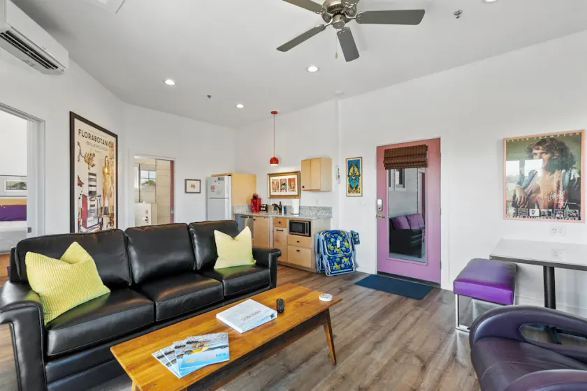 Boutique Hotel Folly Room 2: King Suite with large private balcony in the heart of Folly Beach - Image 1