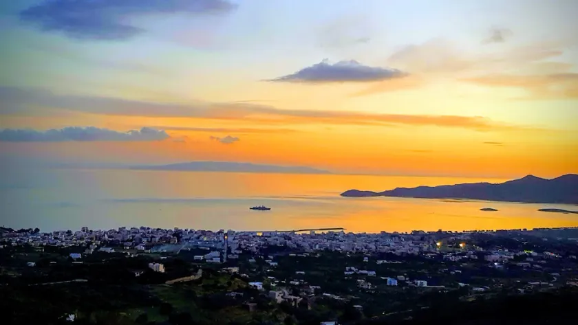 Panoramic Seaview Traditional Greek Mountain Villa with mature garden and pool - Image 1