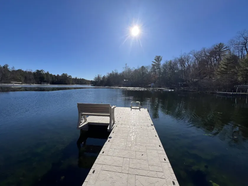 Lion on Otter Lake/Chain O' Lakes Waupaca/Waterfront/Pet Friendly/Private Pier - Image 1