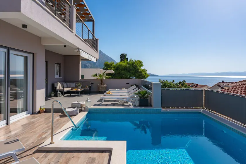 Villa Antares mit 4 Schlafzimmern mit Bad, einem privaten Pool, Sauna - Image 1