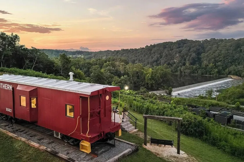 Train Caboose w/ River Views <.5 mi to Downtown - Image 1