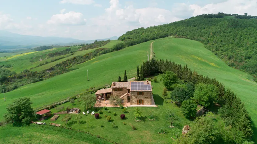 Il Casale con tre viste, 360 ° Panoramablick auf die ländliche Landschaft - Image 1