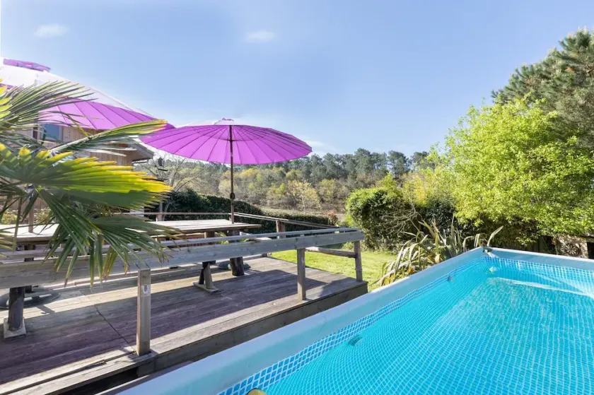 Lodge 'Le Bergeron' Seignosse 14 Personen Naturstrand SURF & SPA - Image 1