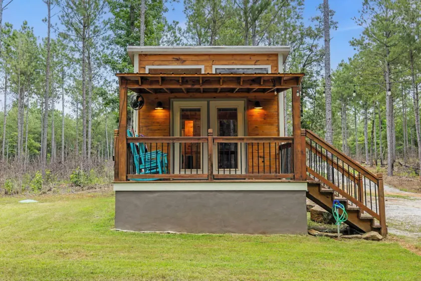 Tiny Cabin on 23 Private Lake Front Acres - Image 1