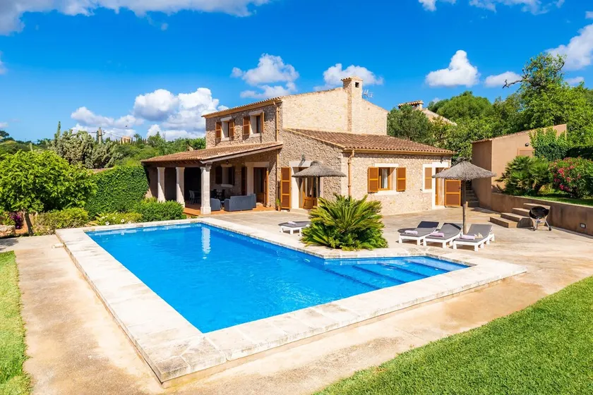 Cas Batlet Antonia con piscina, aire acondicionado, Wi-Fi, terrazas, vistas al mar y a la montaña - Image 1