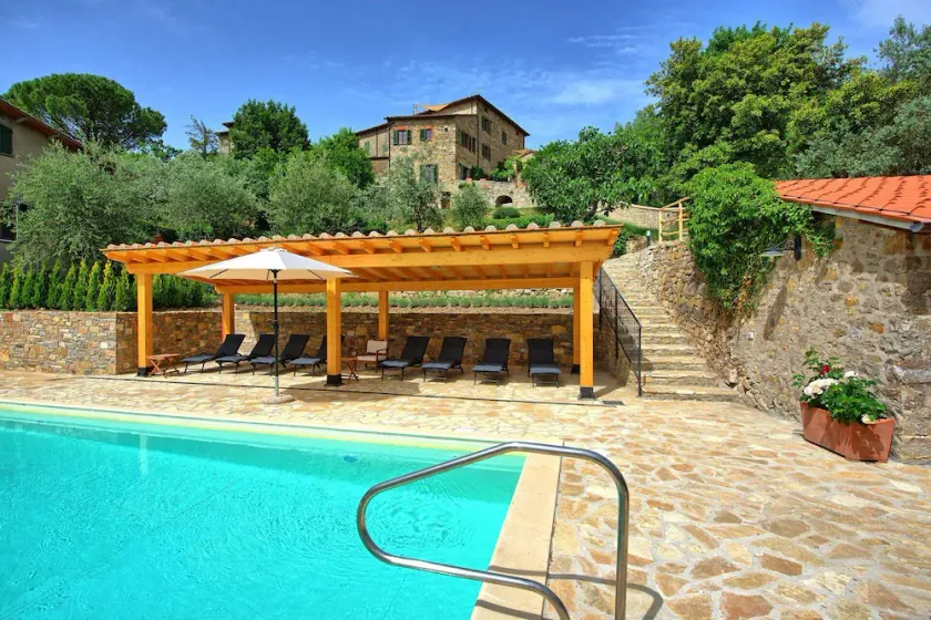 Villa Collina - Semesterhus i Montegiove i Umbrien. Pool och utsikt - Image 1