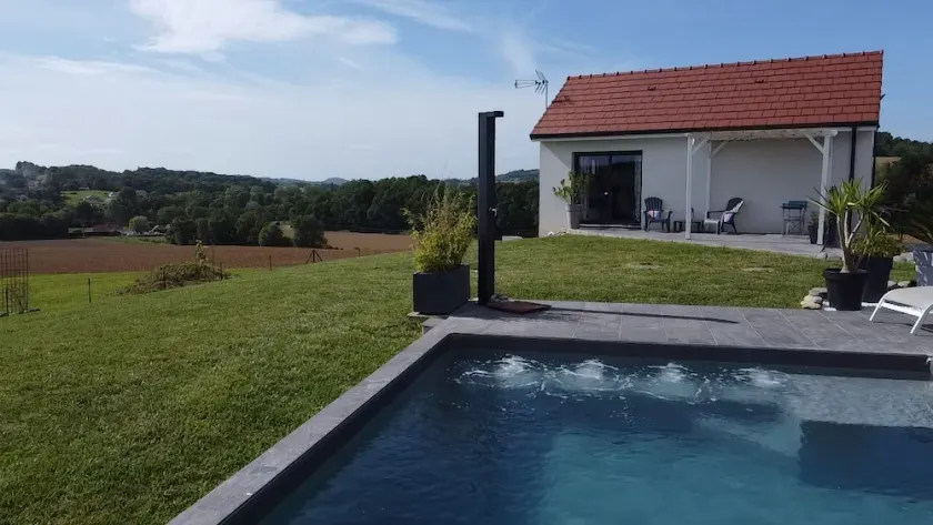 Cottage zwischen Meer und Bergen mit privatem Pool (und beheizt) - Blick Pyrenäen - Image 1