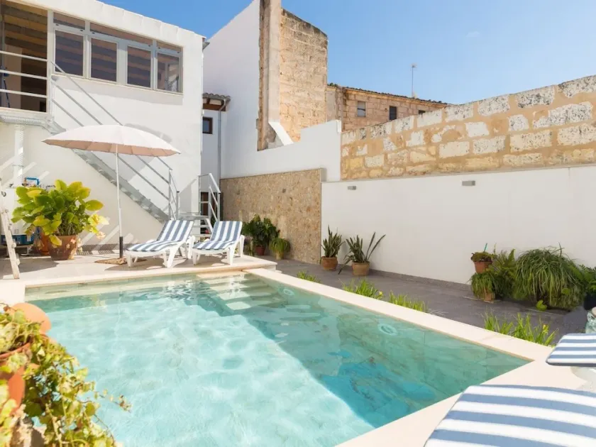 Can Peret - Schönes Stadthaus mit Terrasse und Pool im Inneren von Mallorca - Image 1