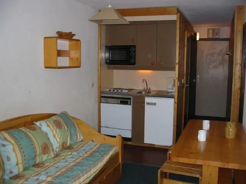 200m from ski slopes, 4th floor, balcony, 28m², Val Thorens - Image 1