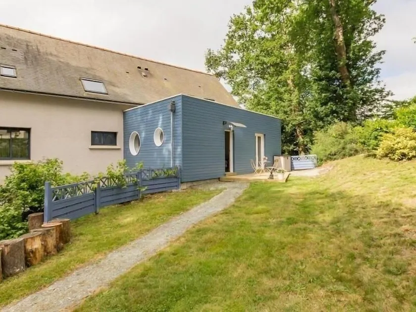 Cozy Studio by Nantes-Brest Canal with Terrace & Garden - Image 1