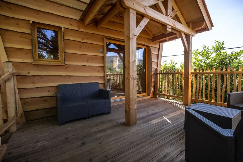 Cabin located in a natural environment, located between sea and mountain. - Image 1