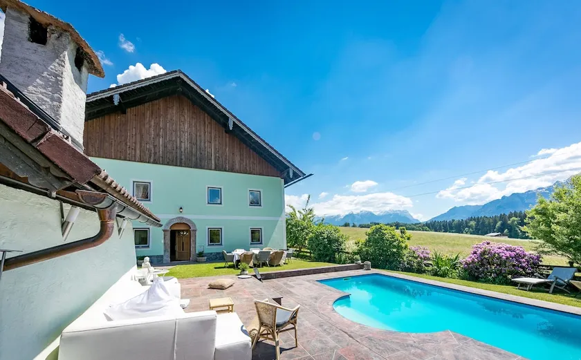 Chalet Wiesengut Romantic secluded location with pool and whirlpool - Image 1