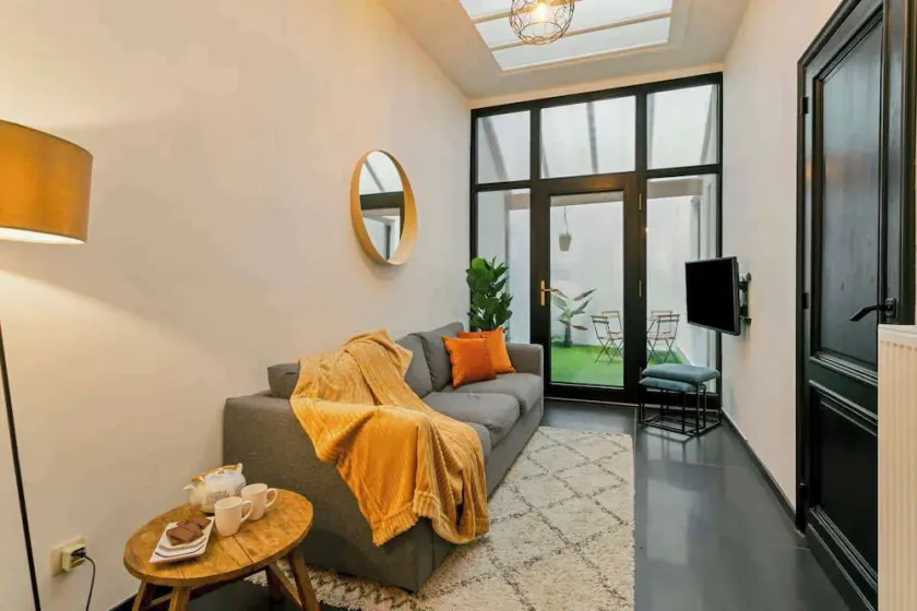 2-Bed Haven with Patio in Antwerp + Free parking - Image 1