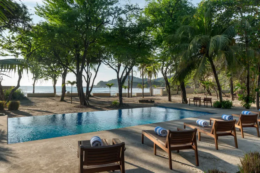 Private And Gated Beach Front Retreat (Sleeps 16) On Exclusive Playa Majagual! - Image 1