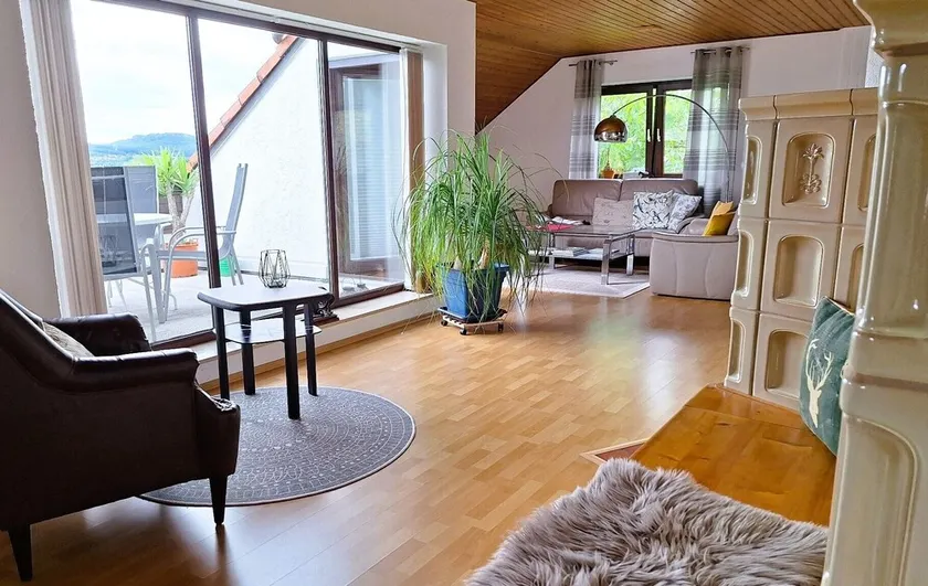 Romantico spazio abitativo di 84 mq con vista panoramica sulla Svizzera della Franconia - Image 1