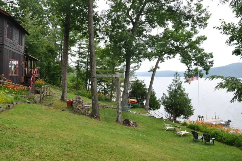 4 Br Lake George Waterfront Home W/ Dock, Rocking Porch, & Spectacular View - Image 1