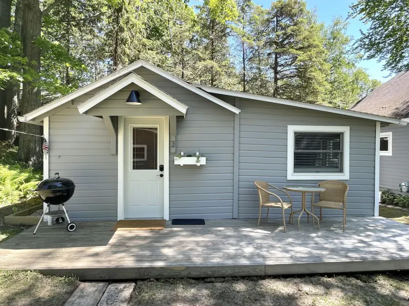 Platte Lake Waterfront Cottage with beach and swimming dock - Image 1