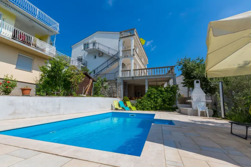 Studio flat with balcony and sea view Dramalj, Crikvenica (AS-5551-b) - Image 1