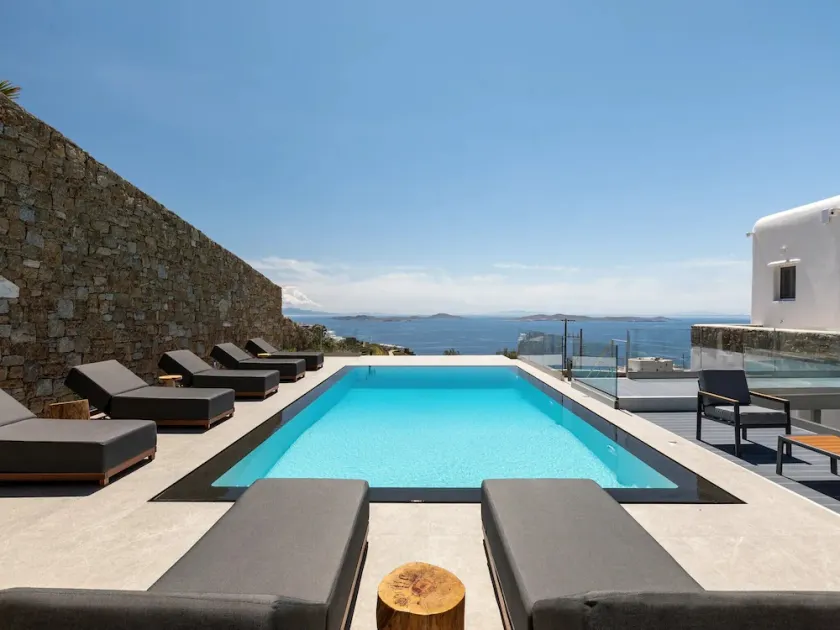 Stunning Oceanview Mykonos Villa | 5 Bedrooms | Villa Perseus | Amazing - Image 1