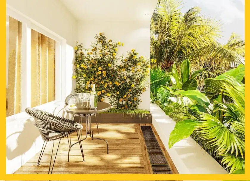 Deluxe Apartment with Terrace, A / C and Wi-Fi on the beach in Santa Eulalia - Image 1