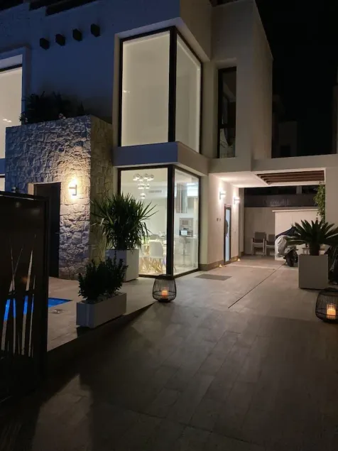 Villa Caine - Superb Modern  3 bed 3 bath Villa , Full Air Con, WIFI,   Pool - Image 1