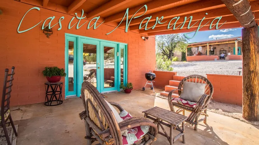\"CASITA NARANJA\" GÆSTHUS NESTLED I LUSH Ørken af NE TUCSON FOTHILLS - Image 1