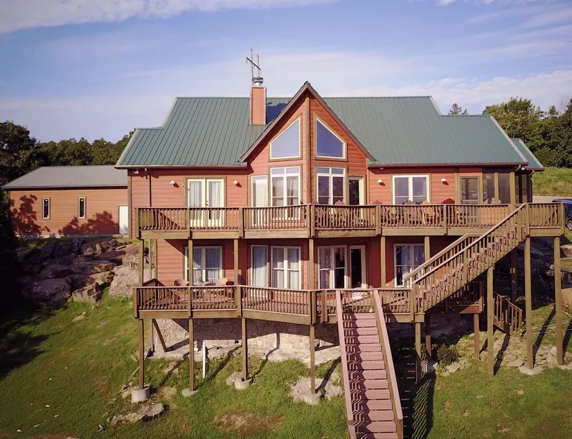 Luksus Water Front Lodge-Vista Estrella ved Eufaula-søen - Image 1
