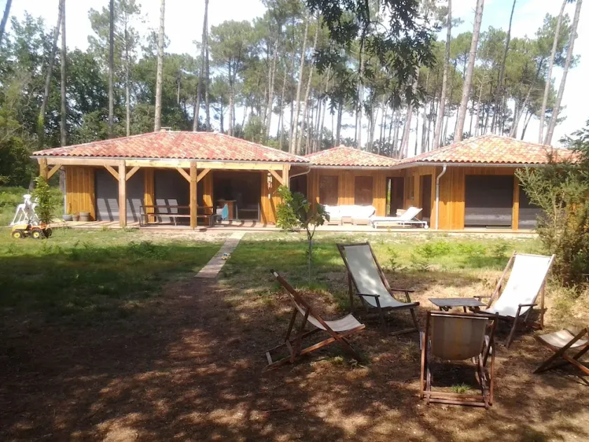 1 maison d'archi et 1 bergerie avec piscine chauffée à 7 minutes de l'océan - Image 1