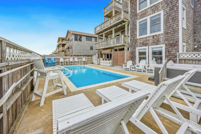 Oceanfront Hatteras Escape-Elevator, Pool, Spabad, Game Rm, Hundevenlig, Udsigt - Image 1