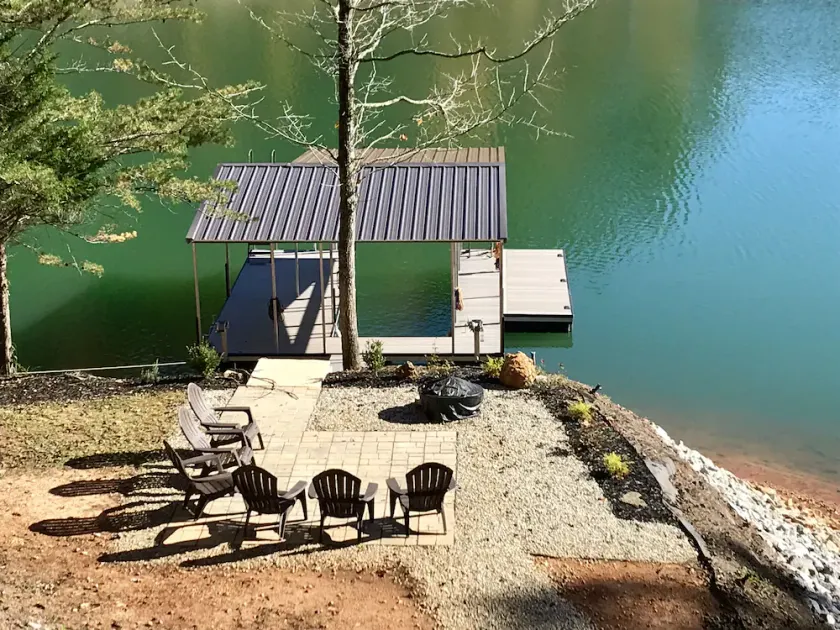 NORRIS LAKE FRONT LEJE: DAWSON'S CREEK NEW DOCK WITH JUMP PLATFORM - Image 1