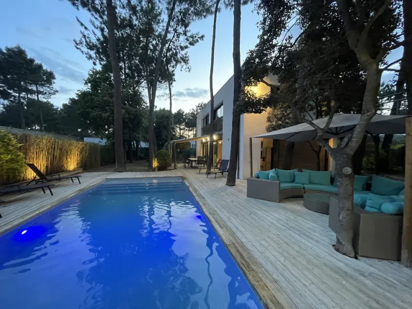 Vermietung (10 Personen max) Ferienhaus / Villa La Palmyre (im Golf-Resort) - Image 1