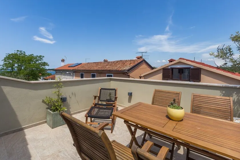 Traditional stone Holiday home Ana with Sea view in Funtana - Image 1