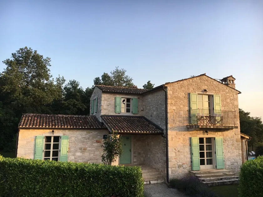 (4. 9/5) Piscina e vista mare dal balcone: bellissima nuova villa in pietra d'Istria - Image 1