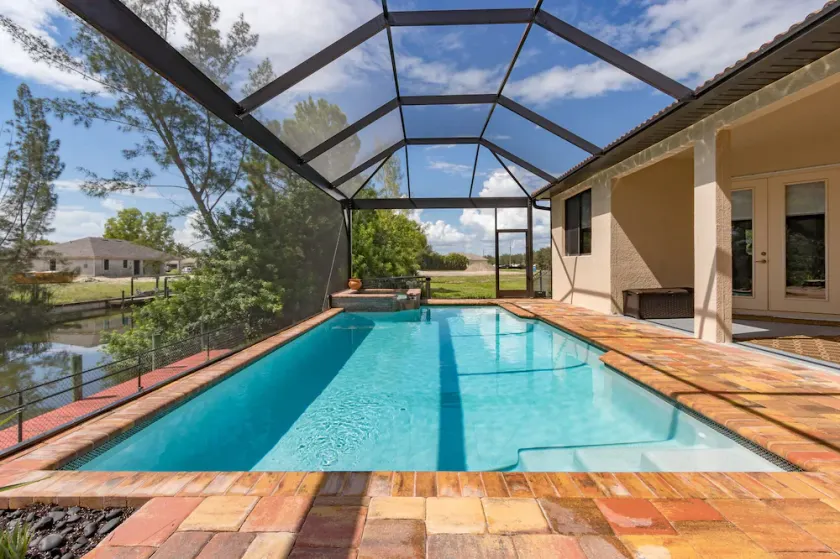 Casita Cabo Coral sur le canal d'accès au golfe avec piscine chauffée et spa - Image 1