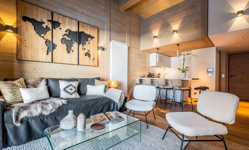 Appartement moderne à Courchevel avec terrasse et parking - Image 1