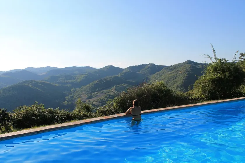 Et værelses lejlighed \"Wolf\" i Country House, Urbino. 4 pax. Panoramaudsigt.! - Image 1