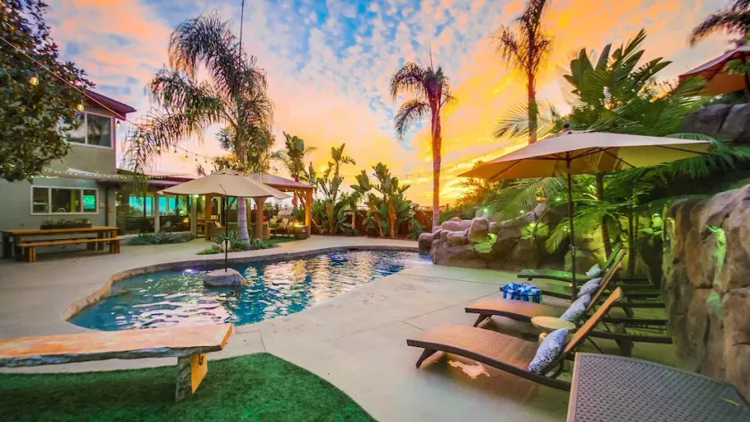 Panoramic Ocean Views, Private Heated Pool, Spa, and Waterslide! - Image 1